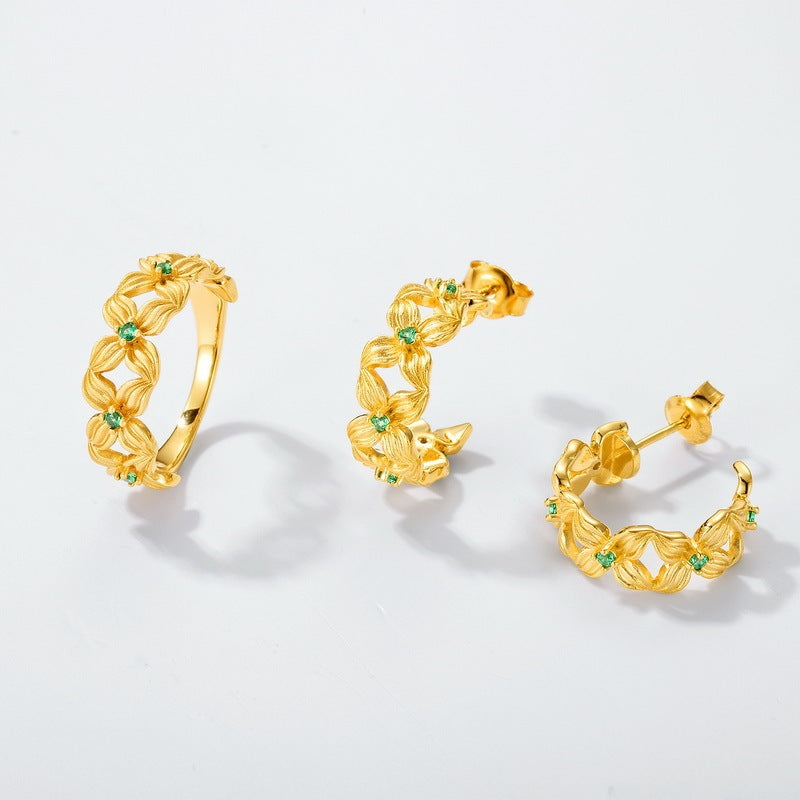 Women's Affordable Luxury Fashion Petal Earrings