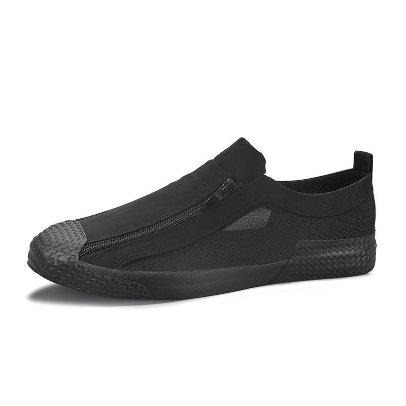 Trendy casual canvas sneakers
