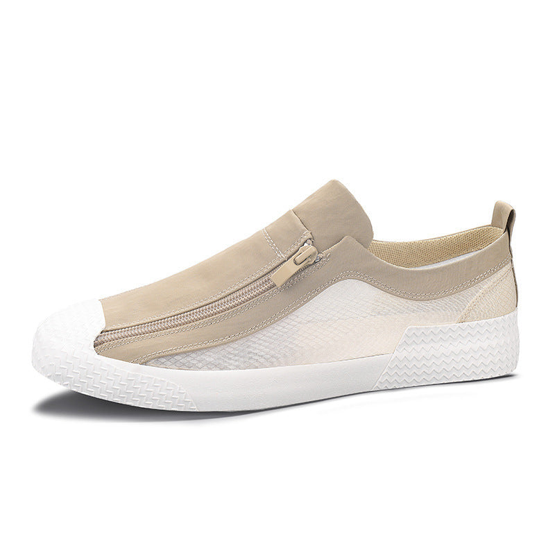 Trendy casual canvas sneakers