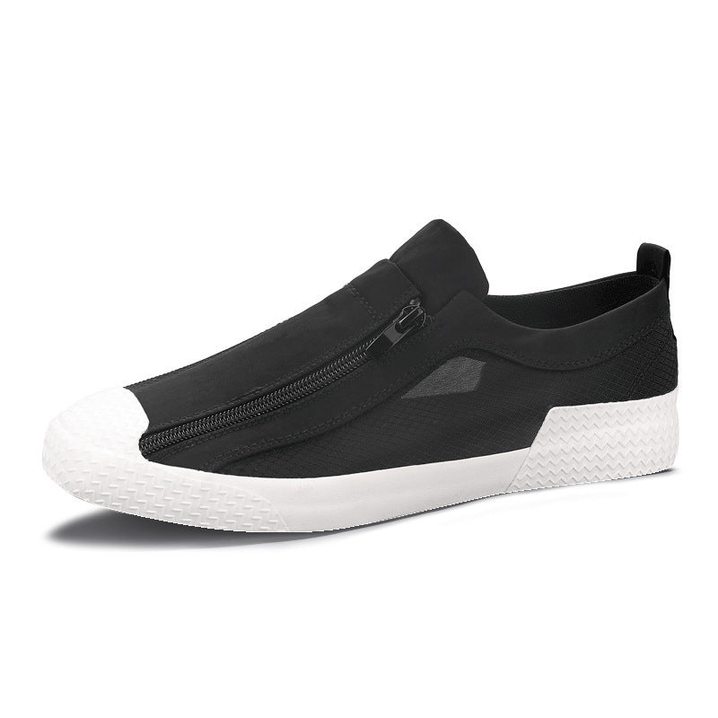 Trendy casual canvas sneakers