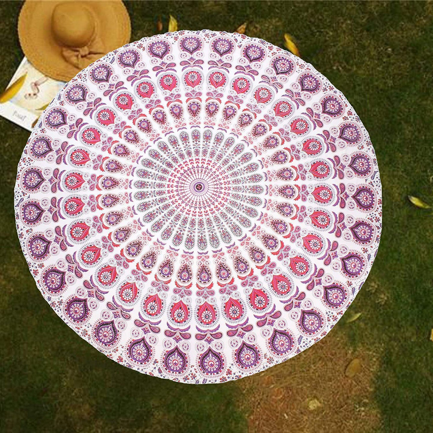 Microfiber Beach Quick-drying Tassel Printed Shawl