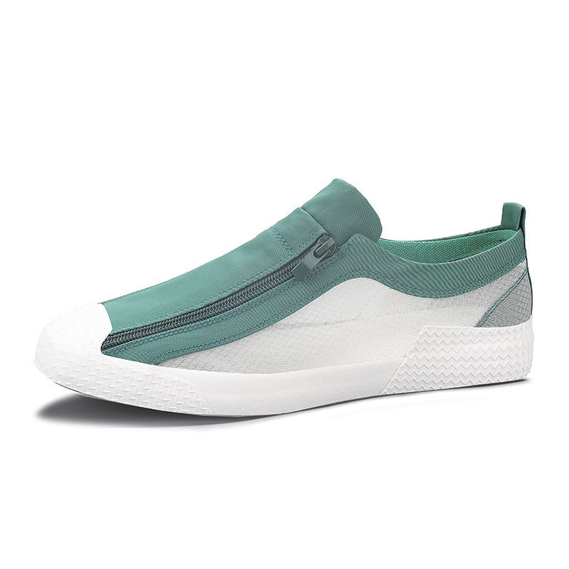 Trendy casual canvas sneakers