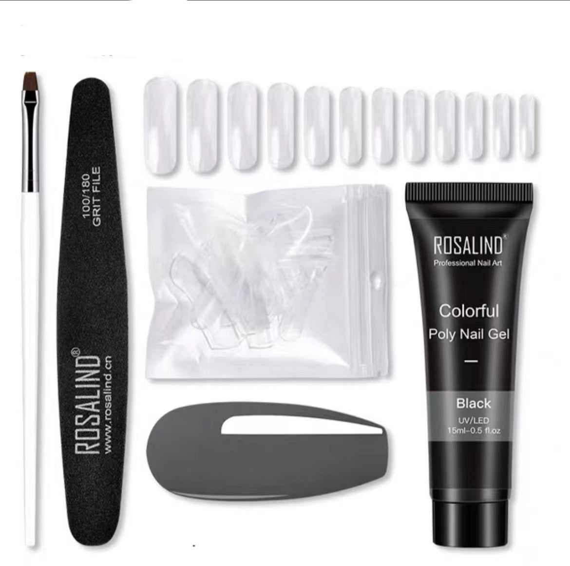 Extension Gel Polish Kit For Manicure Poly Nail Gel Set For