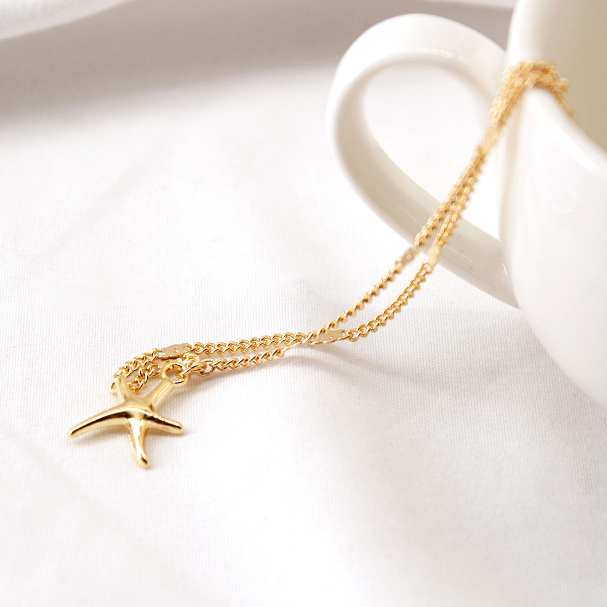 Alloy Starfish Shaped Anklet For Women