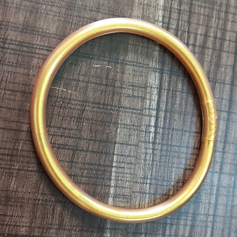 Women's Ins Fashion Shiny Silicone Bracelet