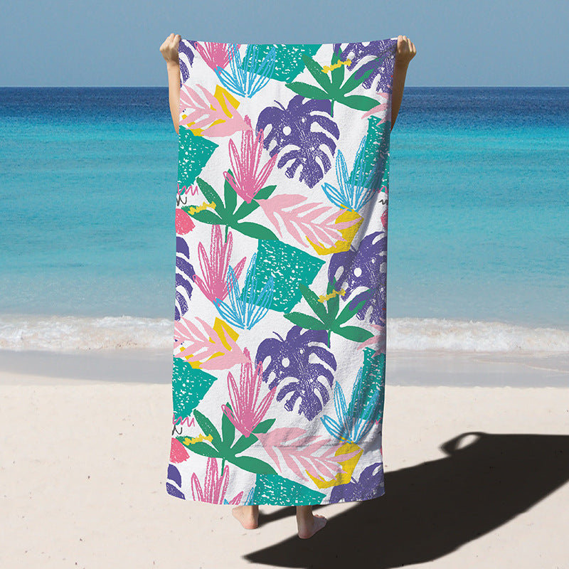 Absorbent And Quick Drying Microfiber Bath Towel And Swimming Towel