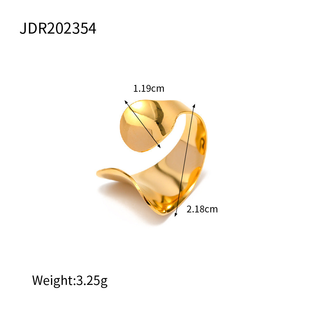 Fashion Stainless Steel Ring All-matching