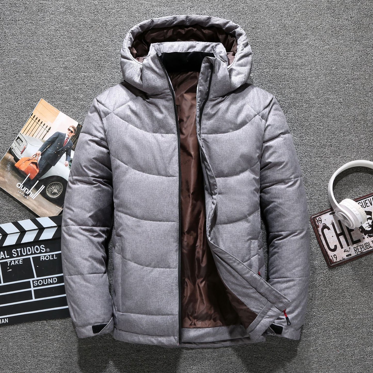 Warme winterjas heren