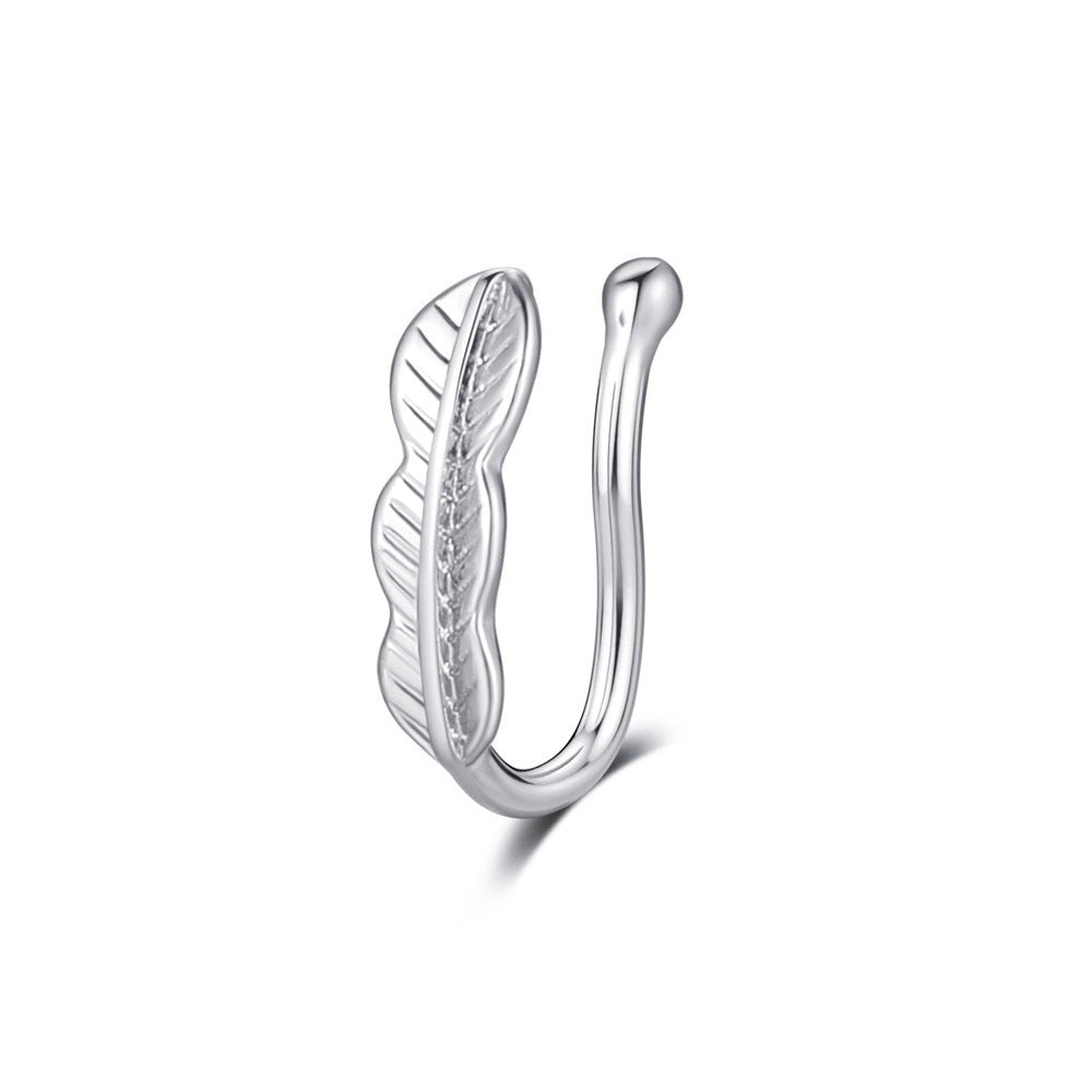 Non-perforated U Nose Clip