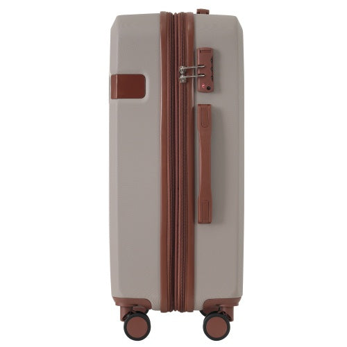 4 Piece Luggage Set With Compression Packing Cubes For Suitcase Expanable Spinner Wheels Lightweight Suitcase With TSA Lock 16 IN 20IN 24IN 28IN