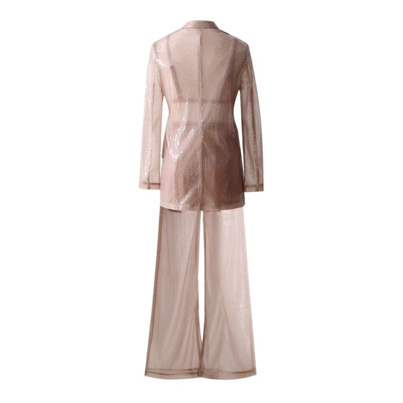 Fashion Loose Long Sleeve Jacket Casual Suit
