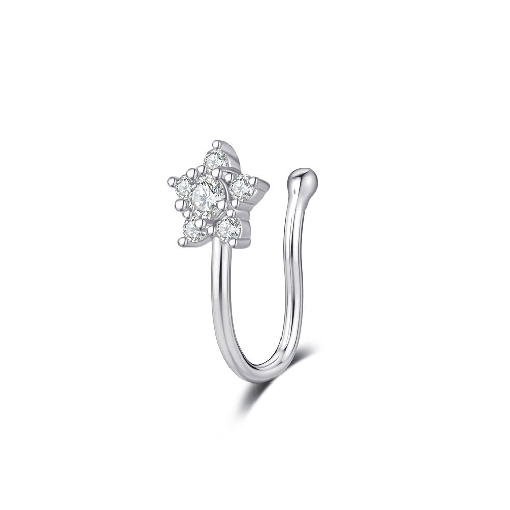 Non-perforated U Nose Clip