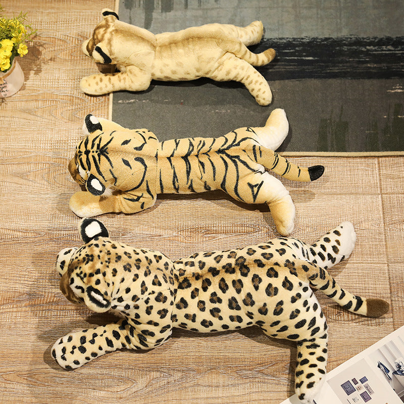 Lion King Plush Toy Simulation Tiger Leopard