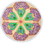 Microfiber 3D Printed Round Beach Towel