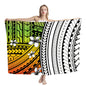 Cover Shawl Hawaiian Travel Beach Bath Towel Polynesian Seaside Quick-drying Wrap Yarn