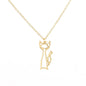 European And American Fashion Jewelry Spot Wholesale Fashion Cute Cat Pendant Necklace
