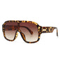 Men'S Oversized Frame Sunglasses And Women'S One-Piece Sunglasses
