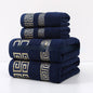 Wide Satin Jacquard Beach Cotton Bath Towel