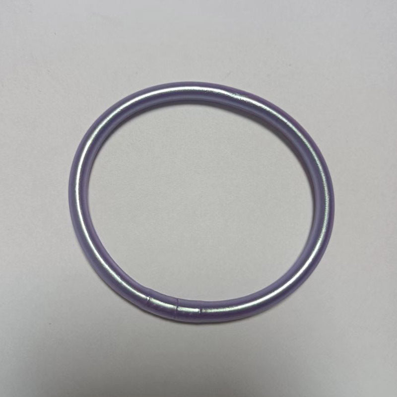 Women's Ins Fashion Shiny Silicone Bracelet