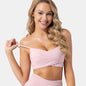 Shockproof vest yoga wear bra