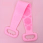 Silicone double-sided bath towel