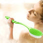 Long Handle Back Brush Back Body Bath Shower Sponge Scrubber Bath Brushes Exfoliating Scrub Skin Massage Exfoliation Bathroom