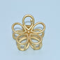 Golden hair accessory hair clip