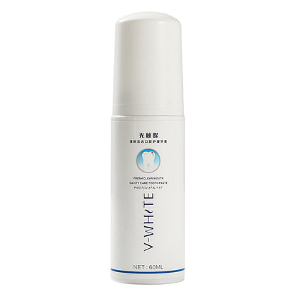 Foam toothpaste mouthwash