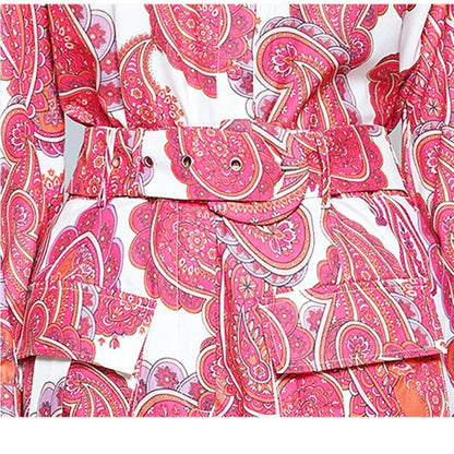 Women's floral suit