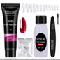 Extension Gel Polish Kit For Manicure Poly Nail Gel Set For