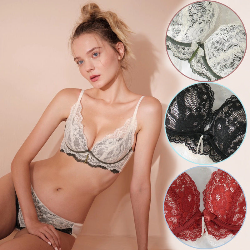 Bra without steel ring set