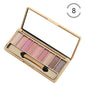 Glitter 9 color eye shadow tray