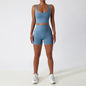 Quick-drying Tight Yoga Clothing Women's Pocket Running Sports Suit