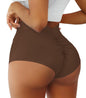 Hip Lifting Yoga Shorts Sports V Back
