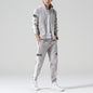 Leggings Pants Stand Collar Jacket Sportswear Suit Men
