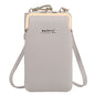 Fashion Mobile Phone Shoulder Bags With Lock Women Messenger Bag Wallet