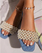 Ladies Casual Summer Flat Beach Slippers Women Slippers