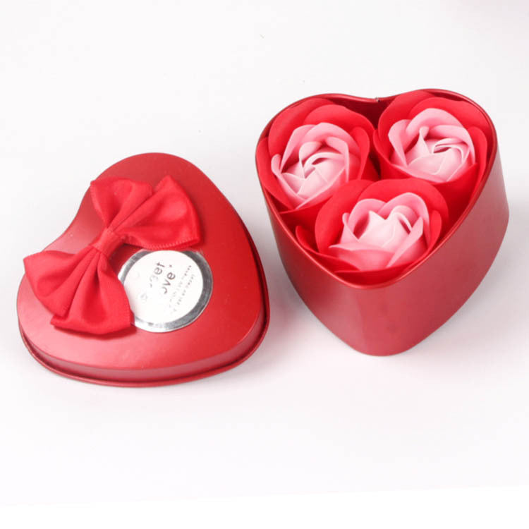 Tin Soap Flower Gift Box 38 Women's Days