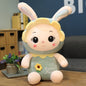 Cute Sunflower Rabbit Doll Plush Toy Cartoon Doll Rabbit Doll Girl Birthday Gift
