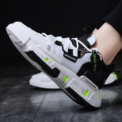 Casual Shoes Cross-Border New Breathable Basketball Shoes Mandarin Duck Men'S Shoes