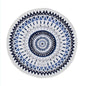 Microfiber Round Fringed Beach Towel Shawl