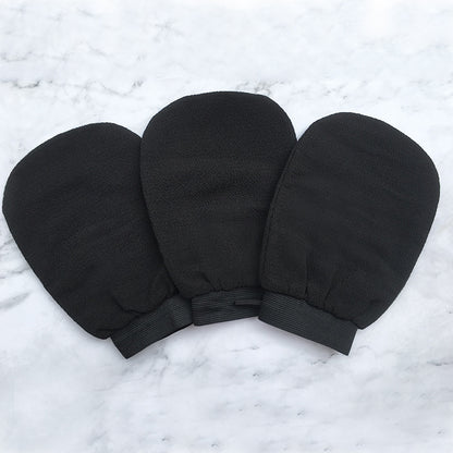 Black Rough Sand Massage Double-sided Back Rubbing Bath Towel To Rub Back