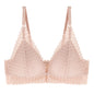 Sexy triangle cup bra without underwire