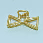 Golden hair accessory hair clip
