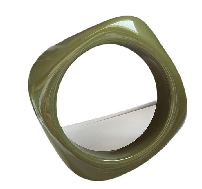 Acrylic Bracelet Exaggerated Ins Style Irregular Translucent