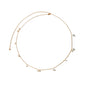 Beach Simple Style  Pearl Corn Kernel Waist Body Chain