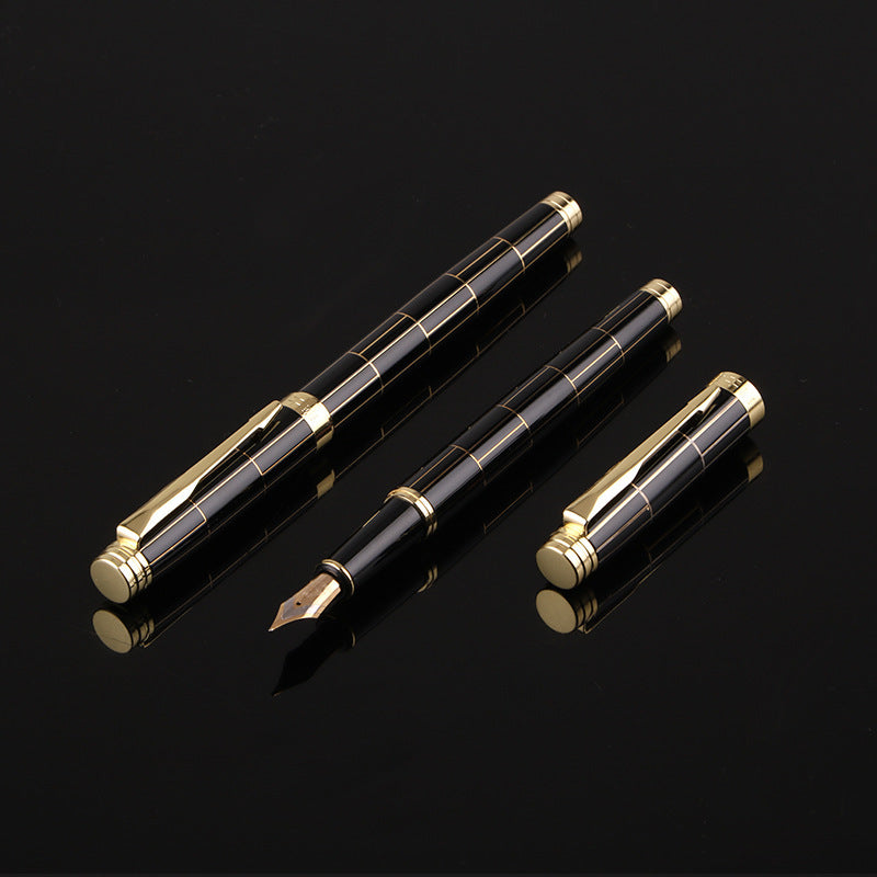Grid Metal Pen Business Advertising Gifts