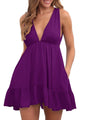 Backless Sleeveless Sling Dress Women