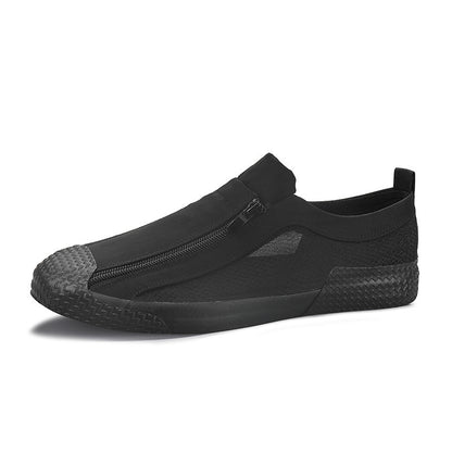 Trendy casual canvas sneakers