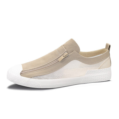 Trendy casual canvas sneakers